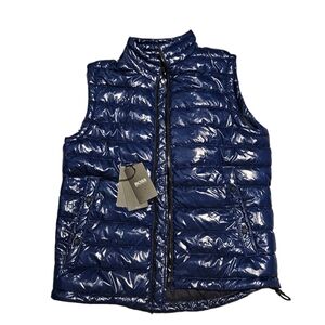 Hugo Boss Black Label Quilted Puffy Cilla Water-Repellent Gilet Vest Navy Blue